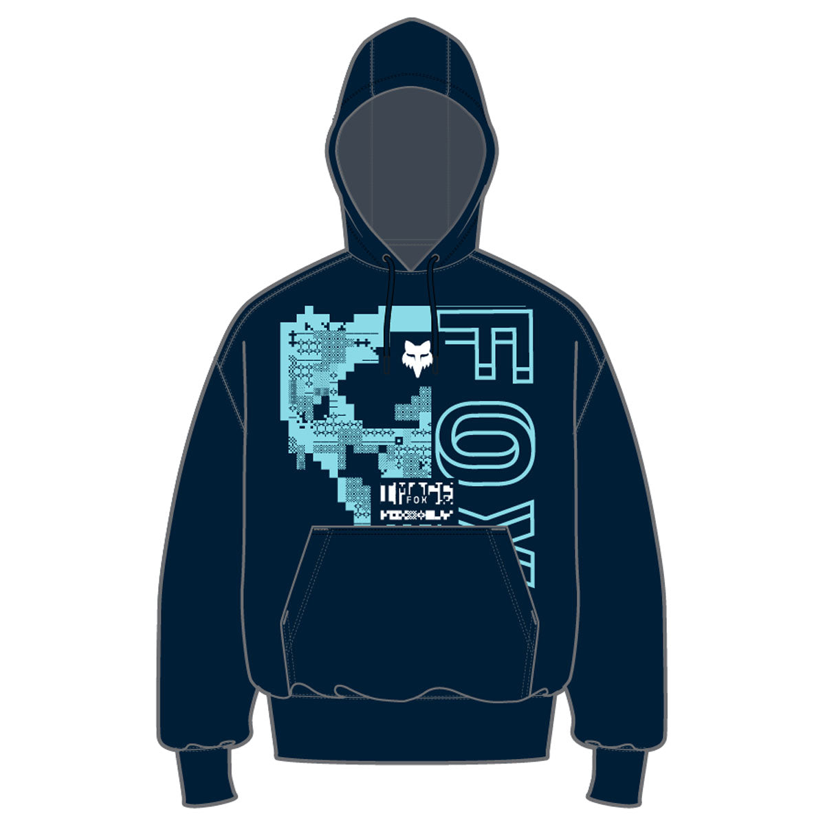 Yth Image Skull Fleece Po