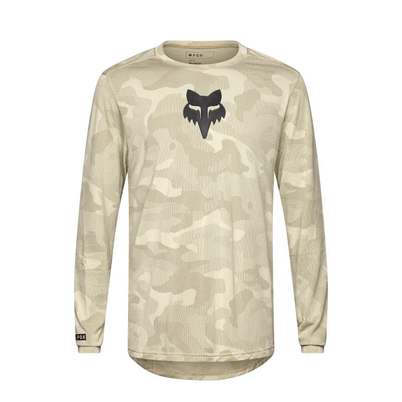 Fox Racing Ranger Tru Dri LS Jersey - Maillot Manches Longues VTT - Respirant, Coupe Spécifique