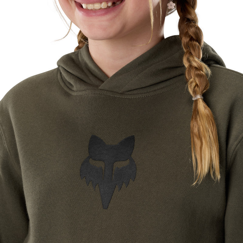 Yth Fox Head Fleece Pullover