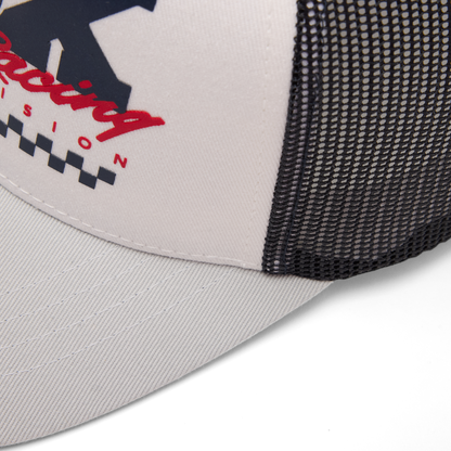 YTH Checker Mesh Trucker Hat