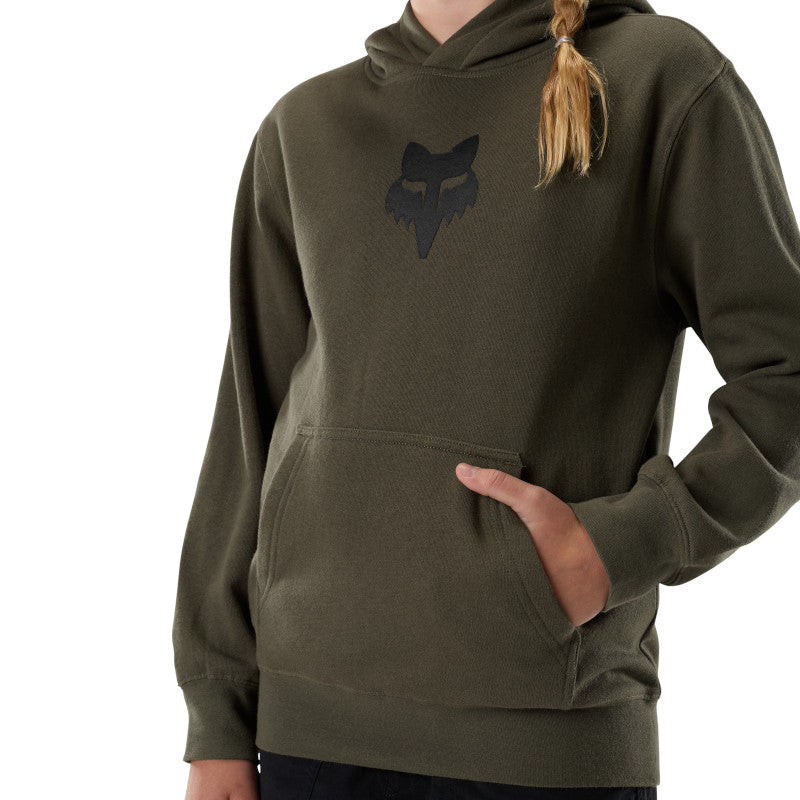 Yth Fox Head Fleece Pullover