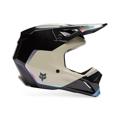 Helmet Fox V1 Iridium Fox Racing V1 Weld Special Edition Helmet